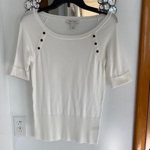 WHBM White blouse